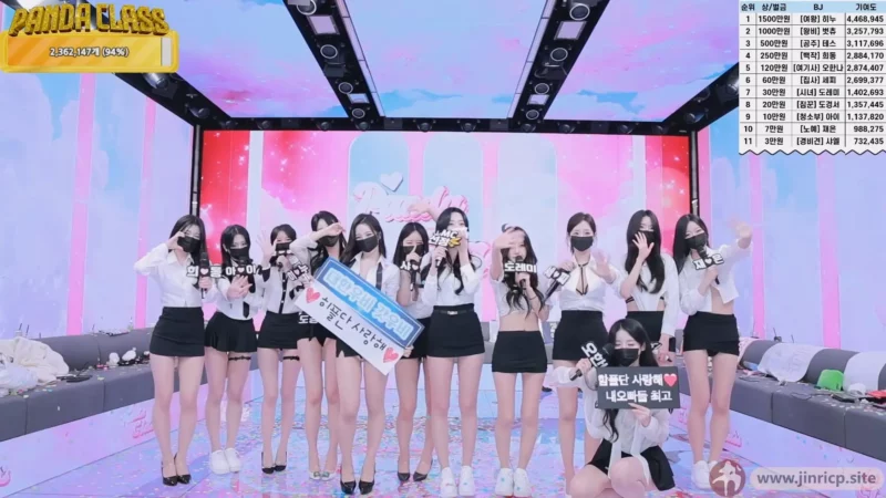 【PandaTV第三季】韩国女团直播秀大合集（101V/543G）-Jinricp|PandaClass|熊猫班|BJ主播|PandaTV直播|中文站